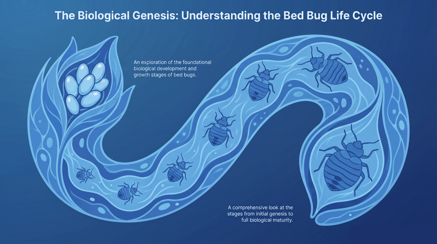 Bed Bug Life Cycle — infographic