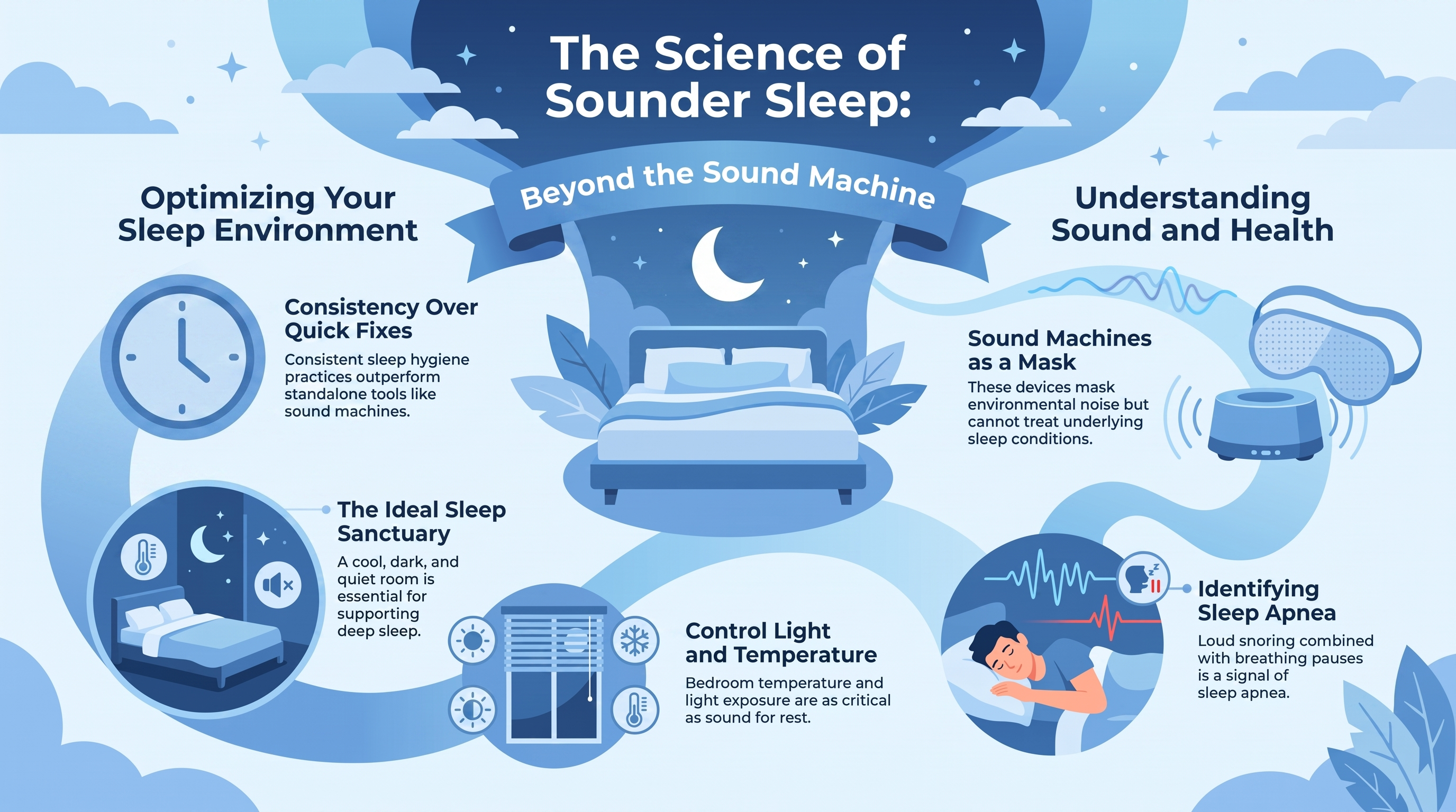 Sound Machine for Sleep — infographic