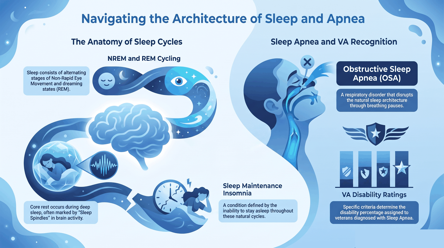 Sleep Maintenance Insomnia — infographic