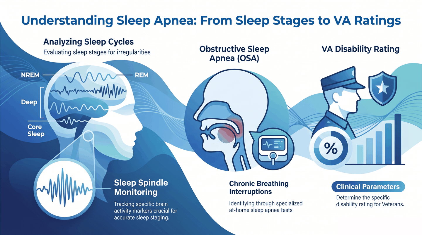 At-Home Sleep Apnea Test — infographic