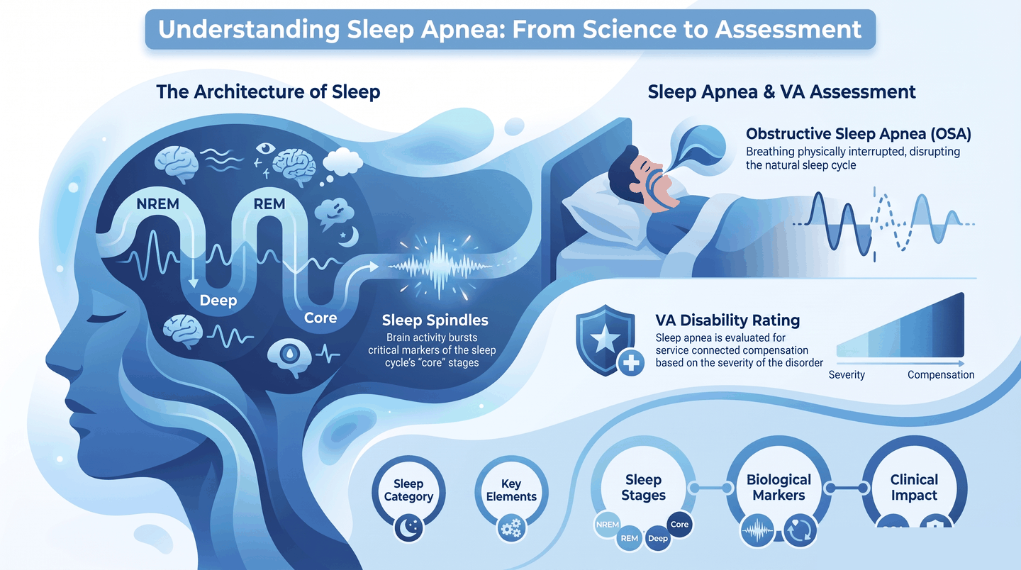 What Causes Sleep Apnea — infographic