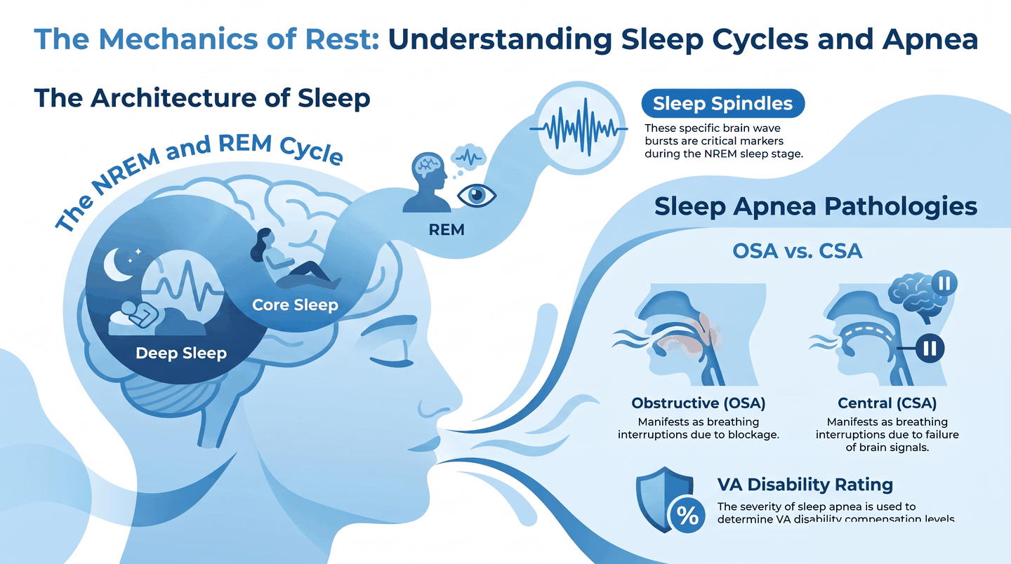 Central Sleep Apnea — infographic