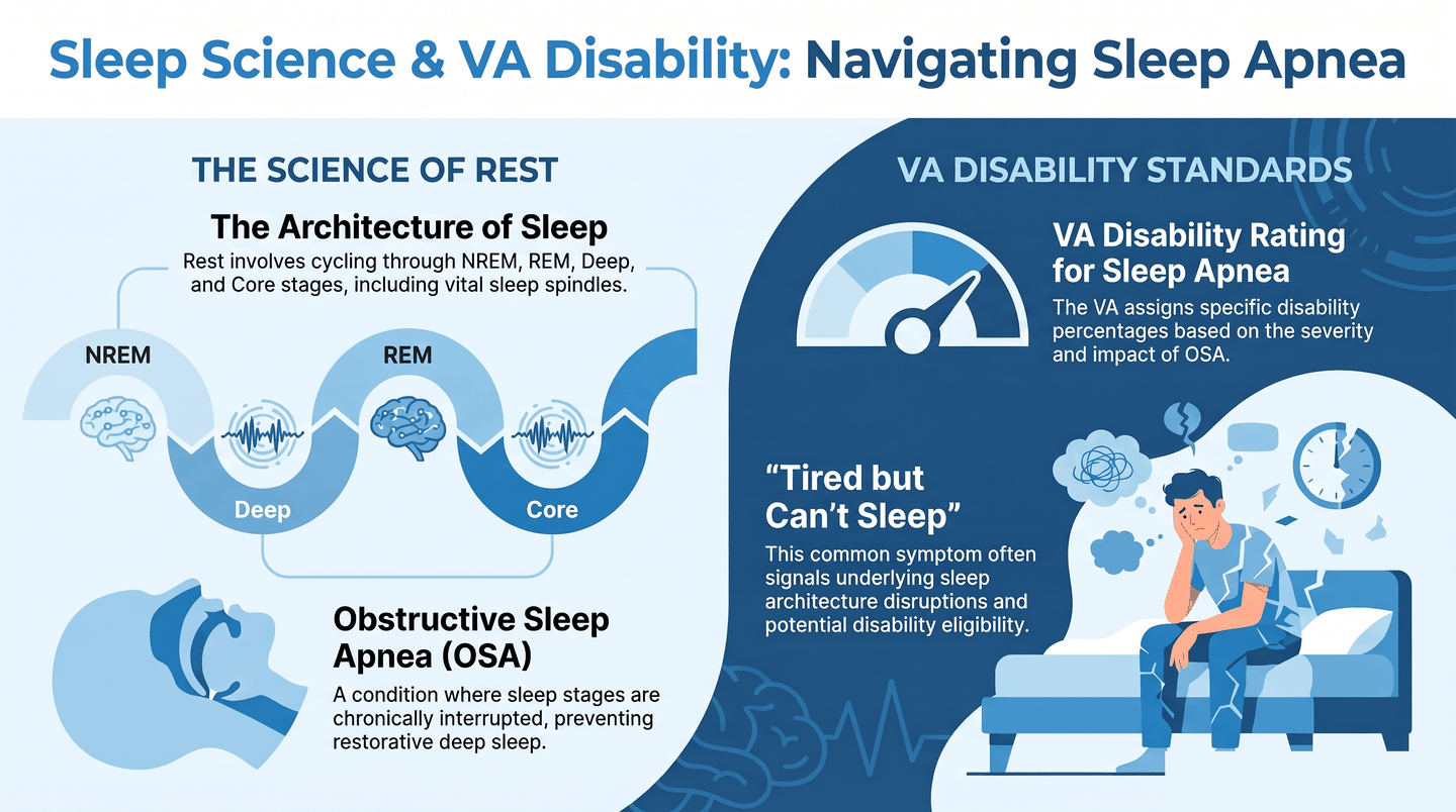 Tired but Can't Sleep — infographic